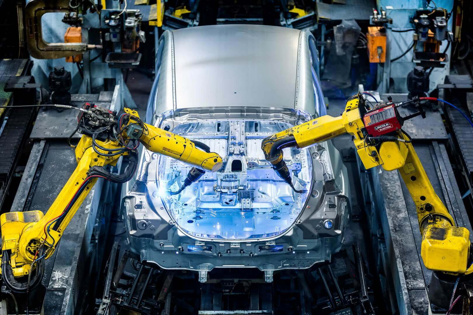 Производство Nissan LEAF на заводе в Сандерленде