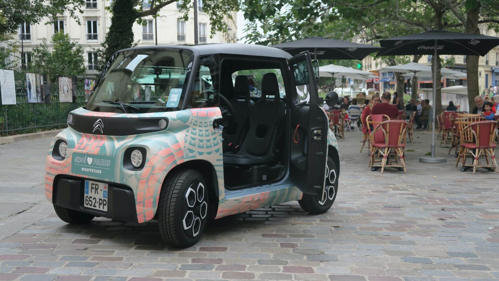 Citroën Ami станет частью каршерингового автопарка Free2Move в Париже