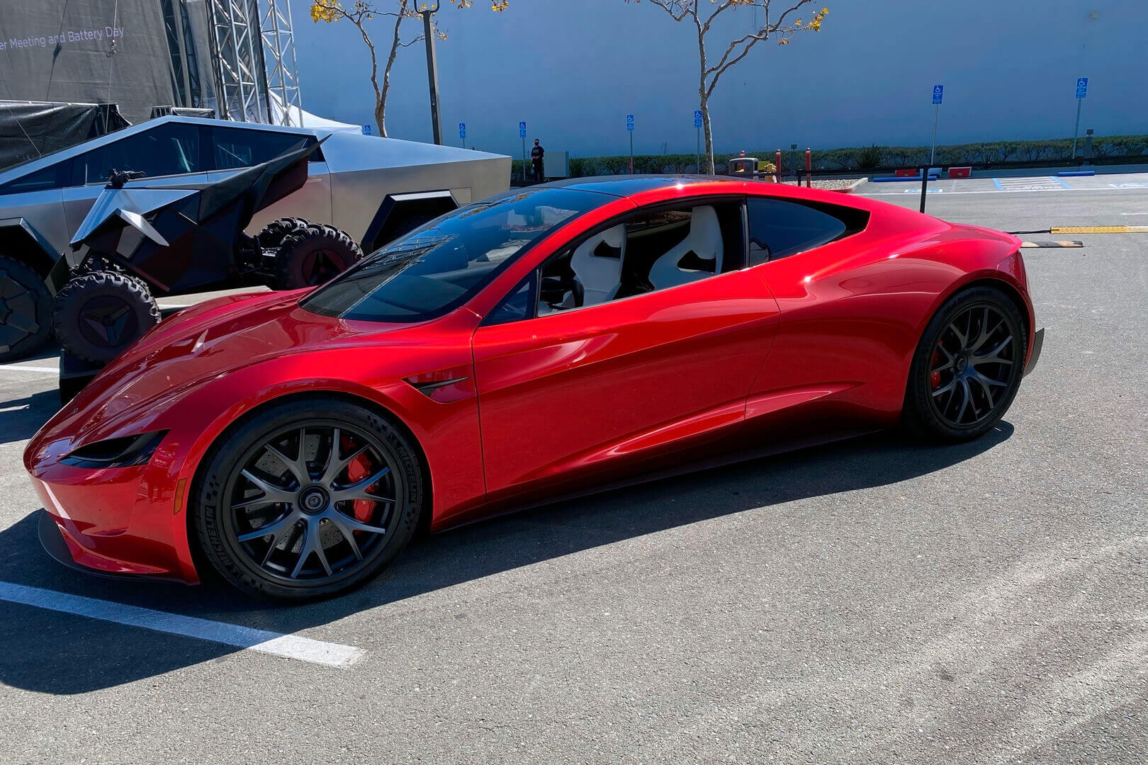 Tesla Roadster на Battery Day