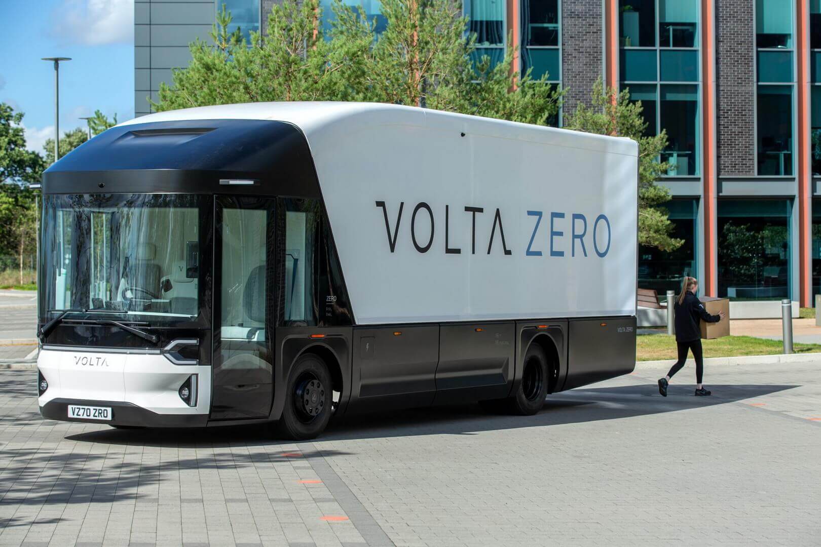 Инновационный электрический грузовик Volta Zero для перевозки грузов внутри городов