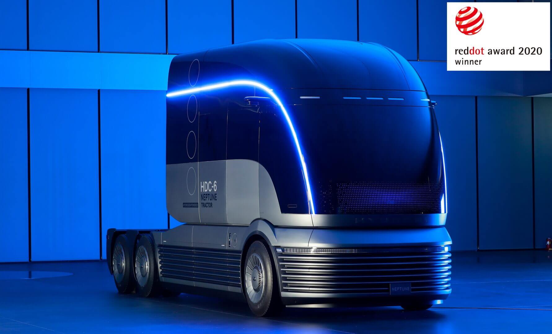 Прототип водородного грузовика Hyundai Neptune победил в категории «Концептуальный дизайн»