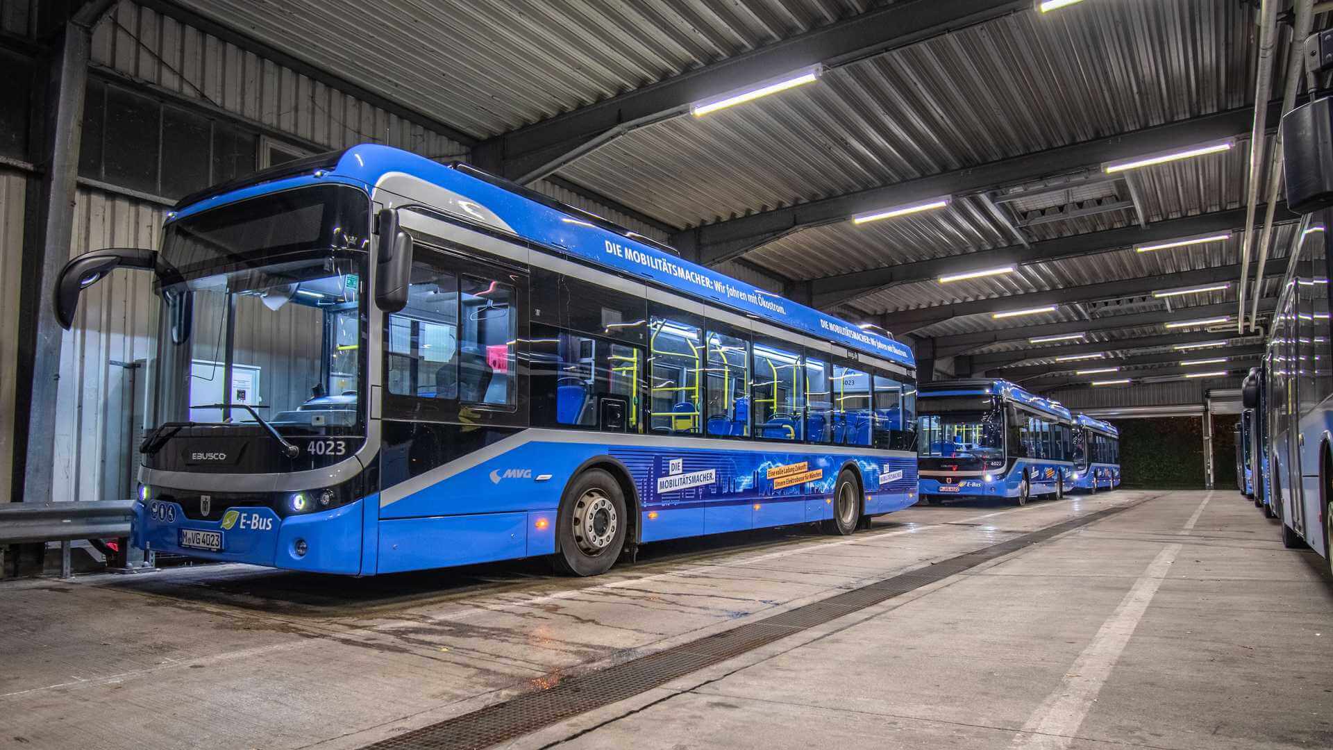 MVG Munich запустил полностью электрический маршрут автобусов