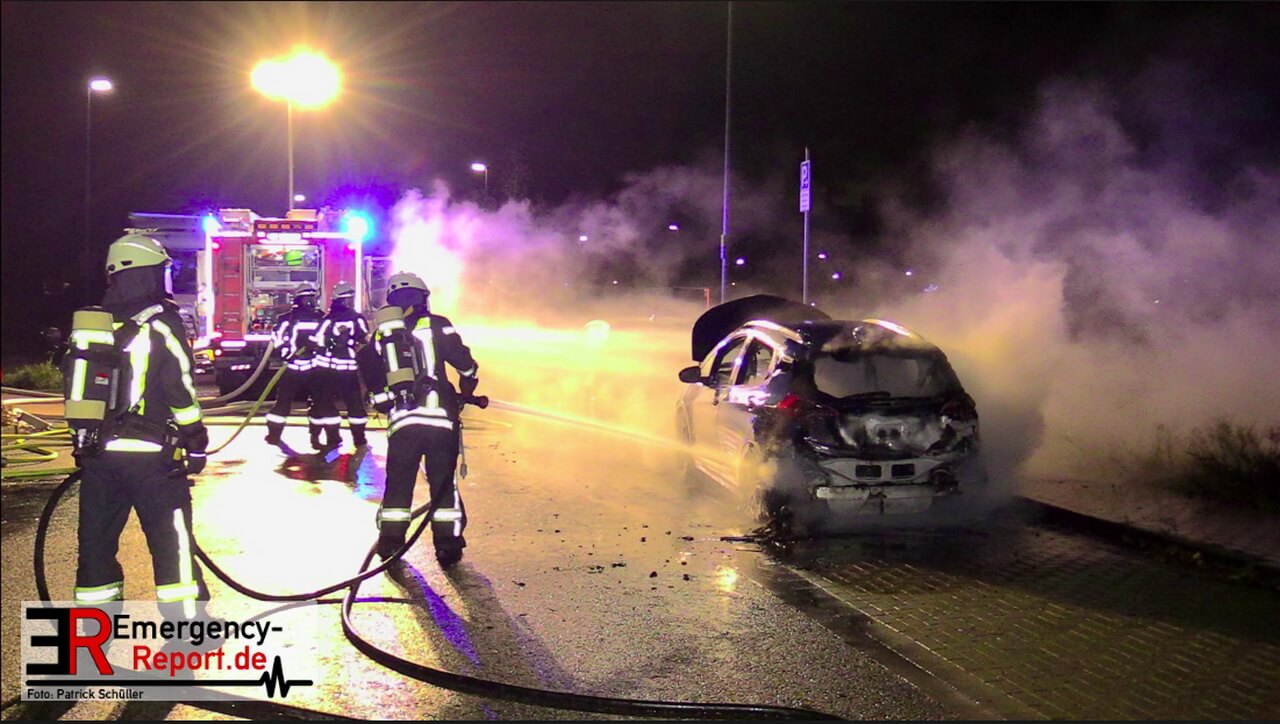 В Германии загорелся Opel Ampera-e (снятая с производства европейская версия Chevrolet Bolt EV)