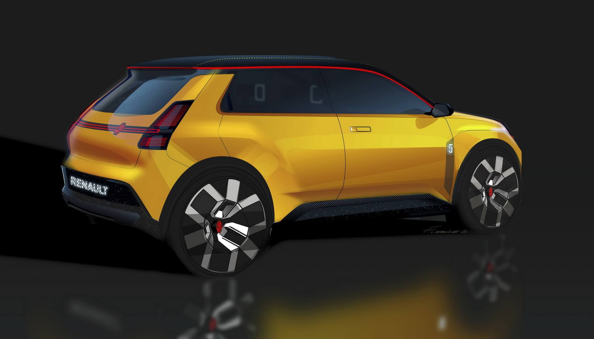 Культовый Renault R5 возродится в виде городского электромобиля