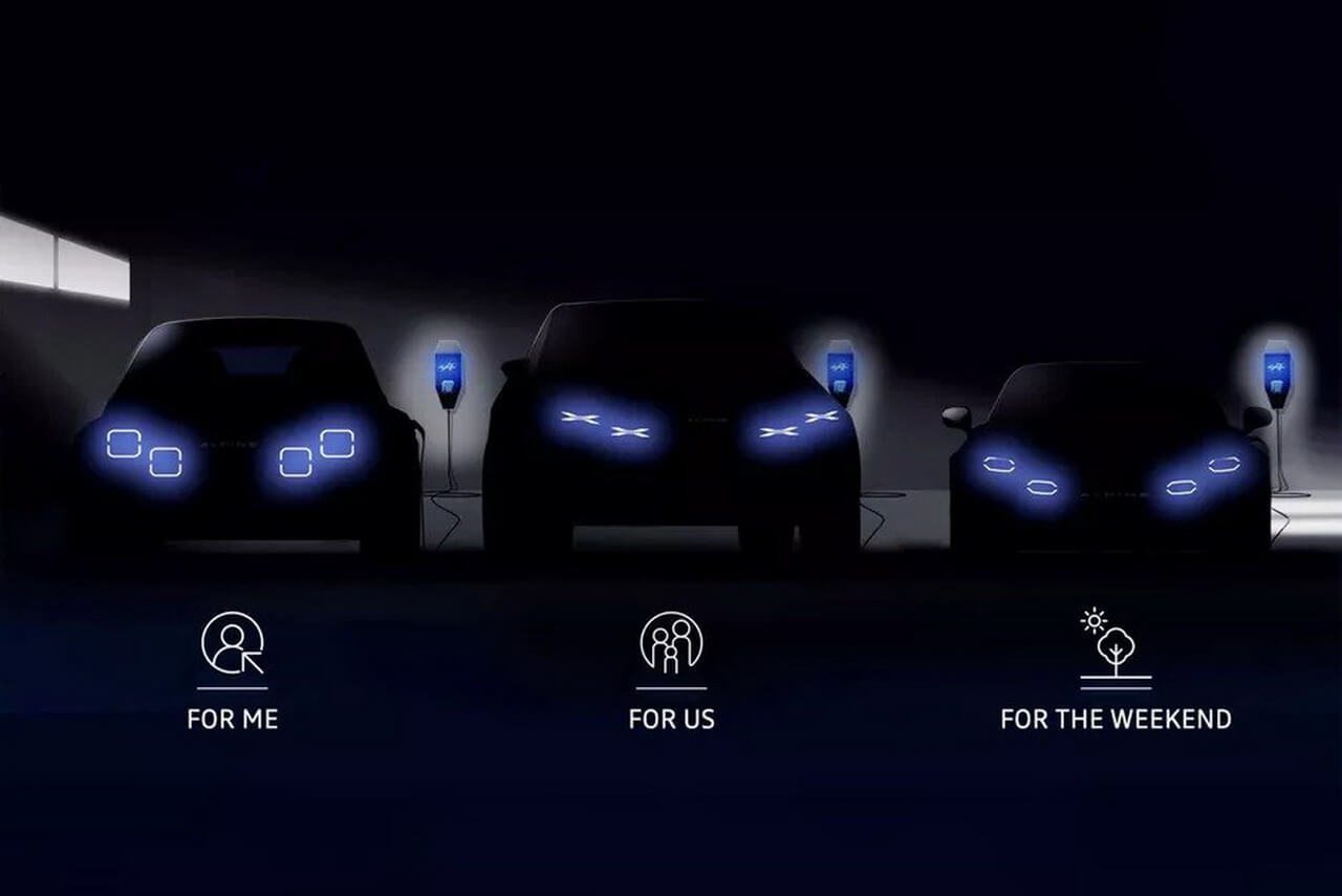 3 электромобиля к 2025 году: Renault Alpine представила план электрификации