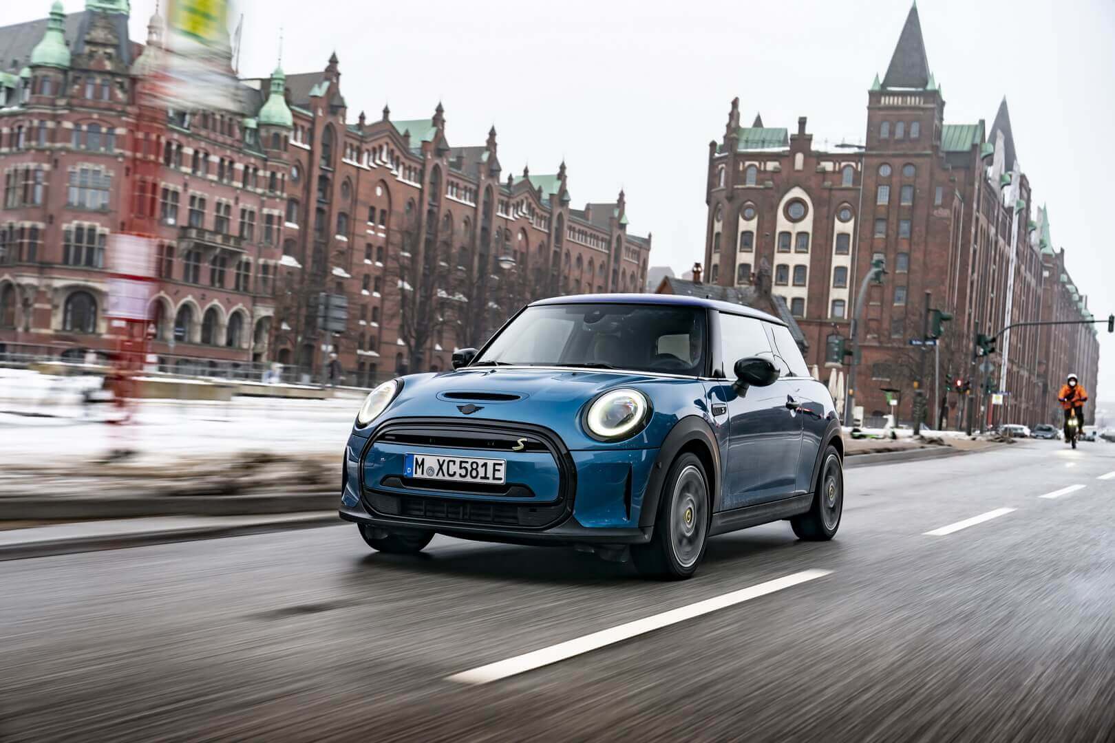 Electric car Mini Cooper