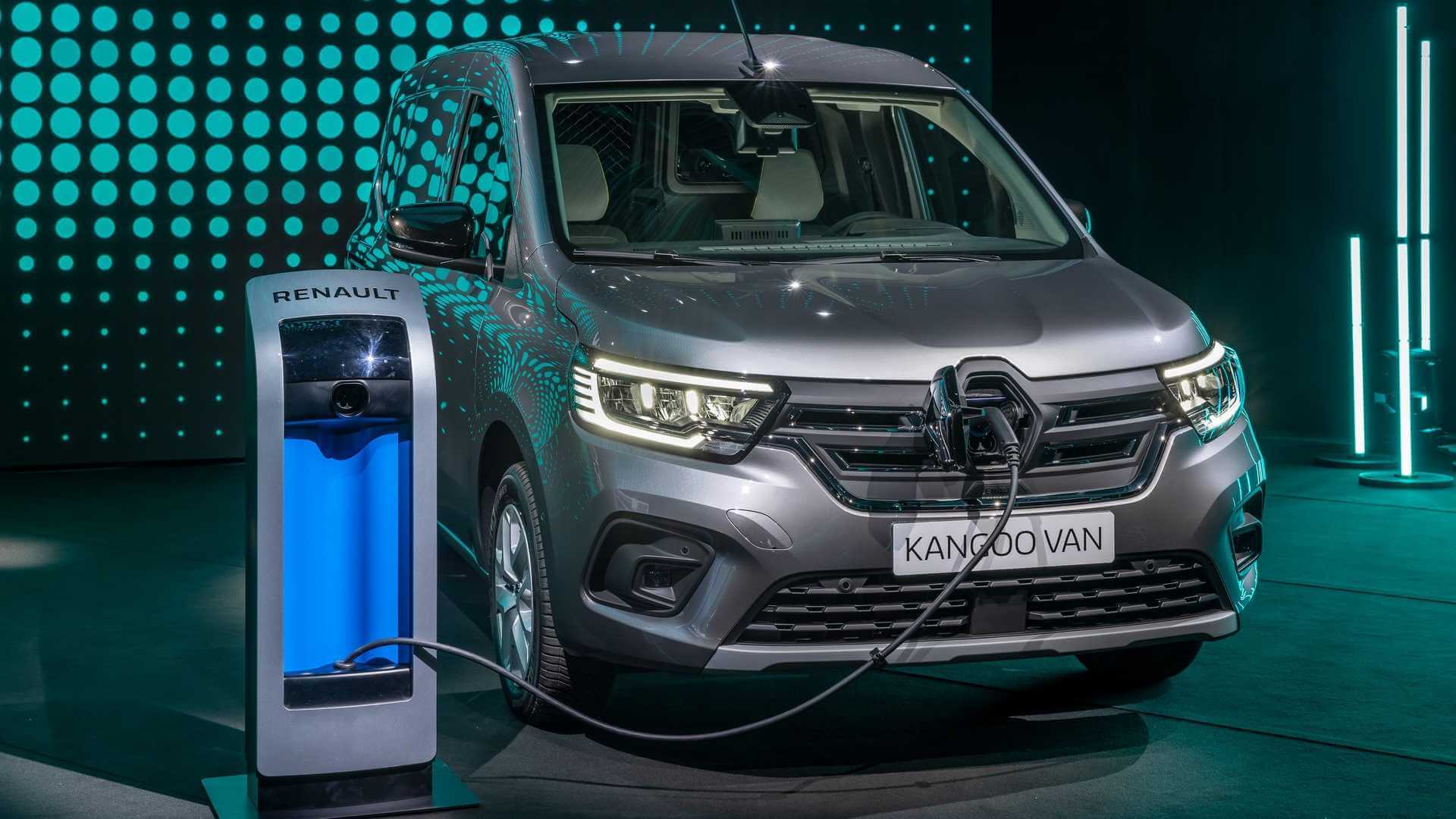 Renault Kangoo Van E-TECH Electric: запас хода 265 км и быстрая зарядка