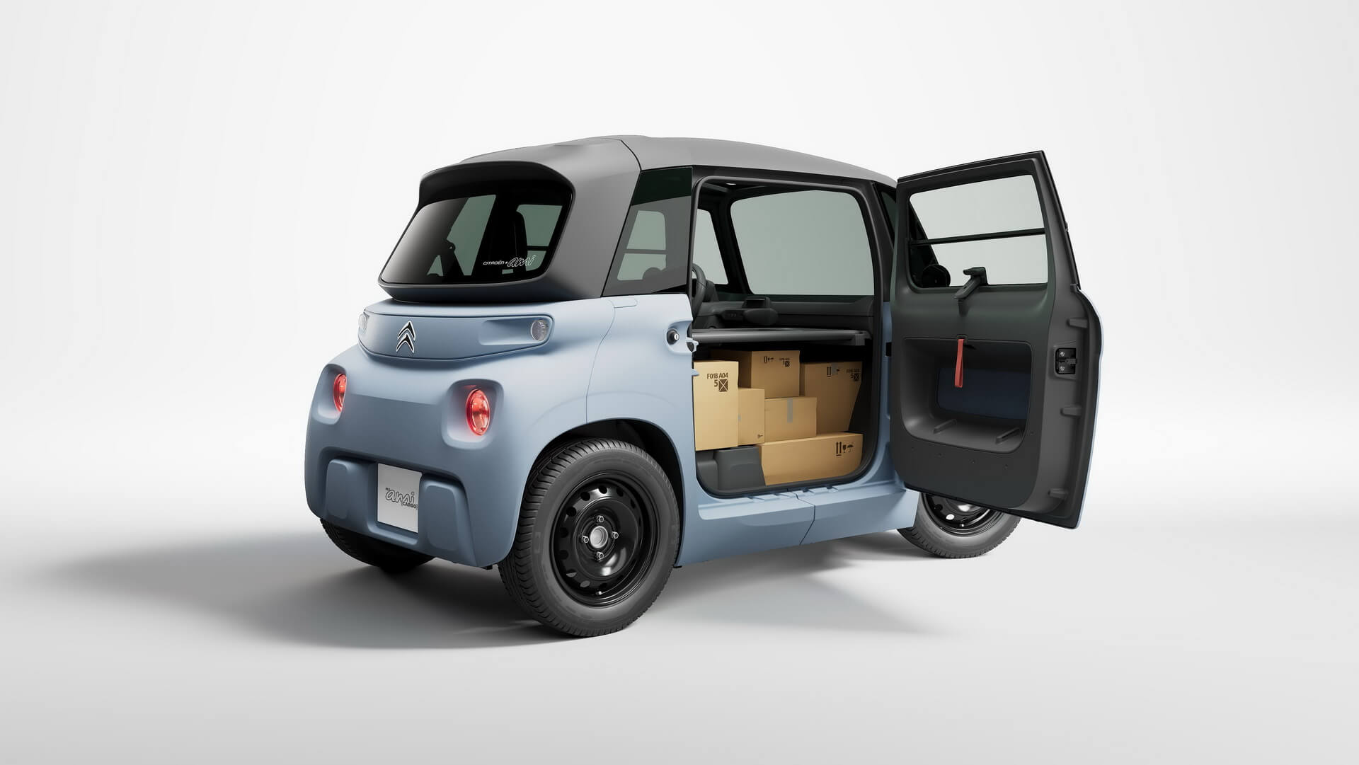 Citroën представляет грузовой вариант компактного электромобиля Ami