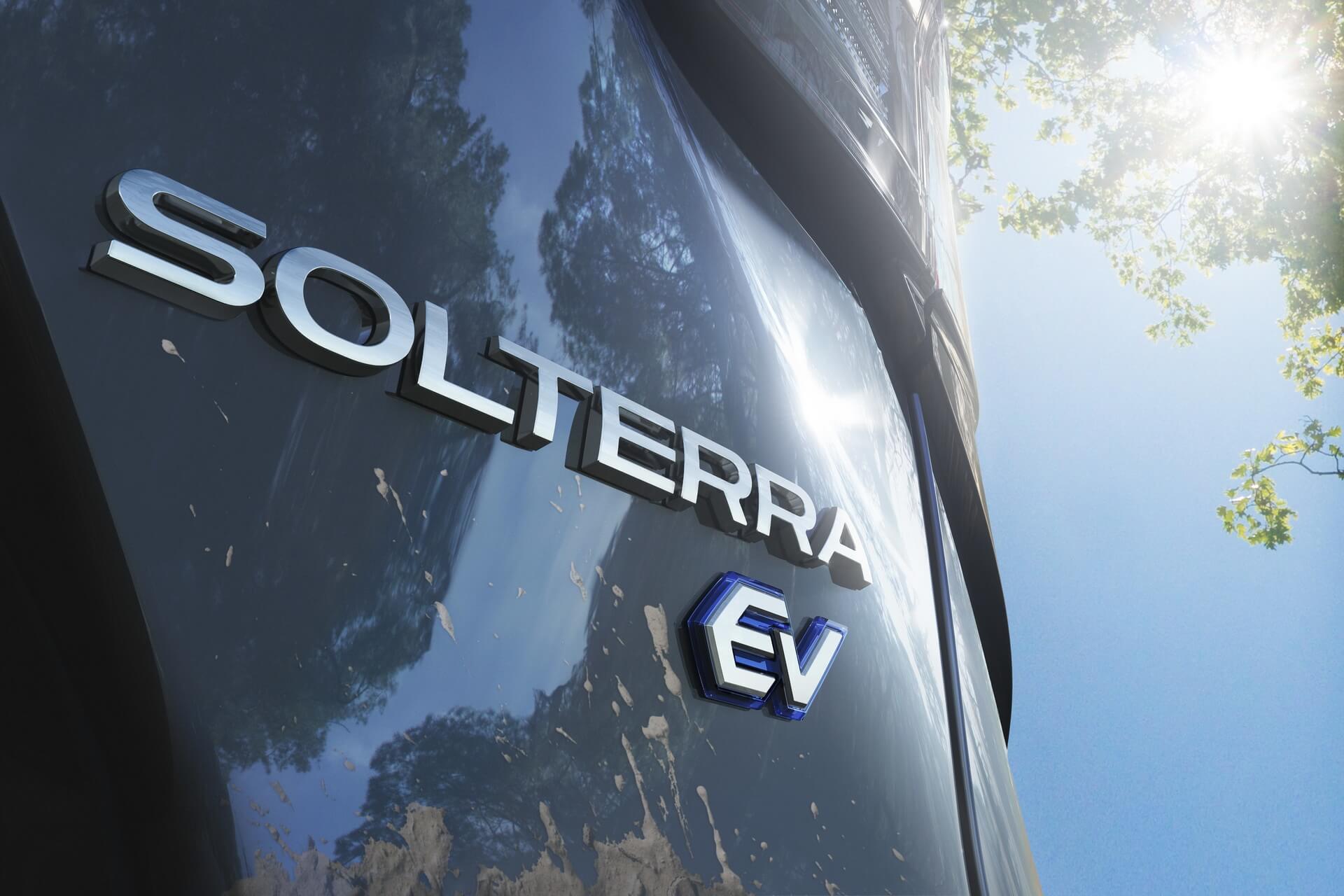 Solterra EV — первый полностью электрический автомобиль Subaru