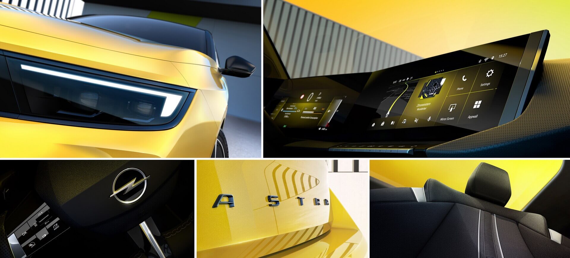 Opel Astra 2021 года: первые официальные изображения электромобиля