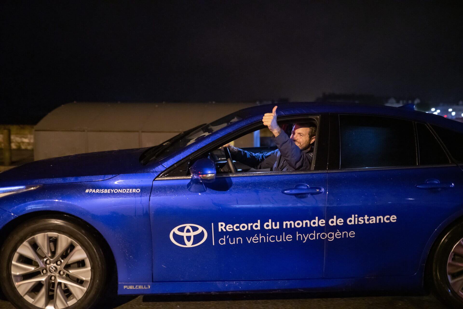 Установлен новый мировой рекорд по дальности хода на водородном автомобиле