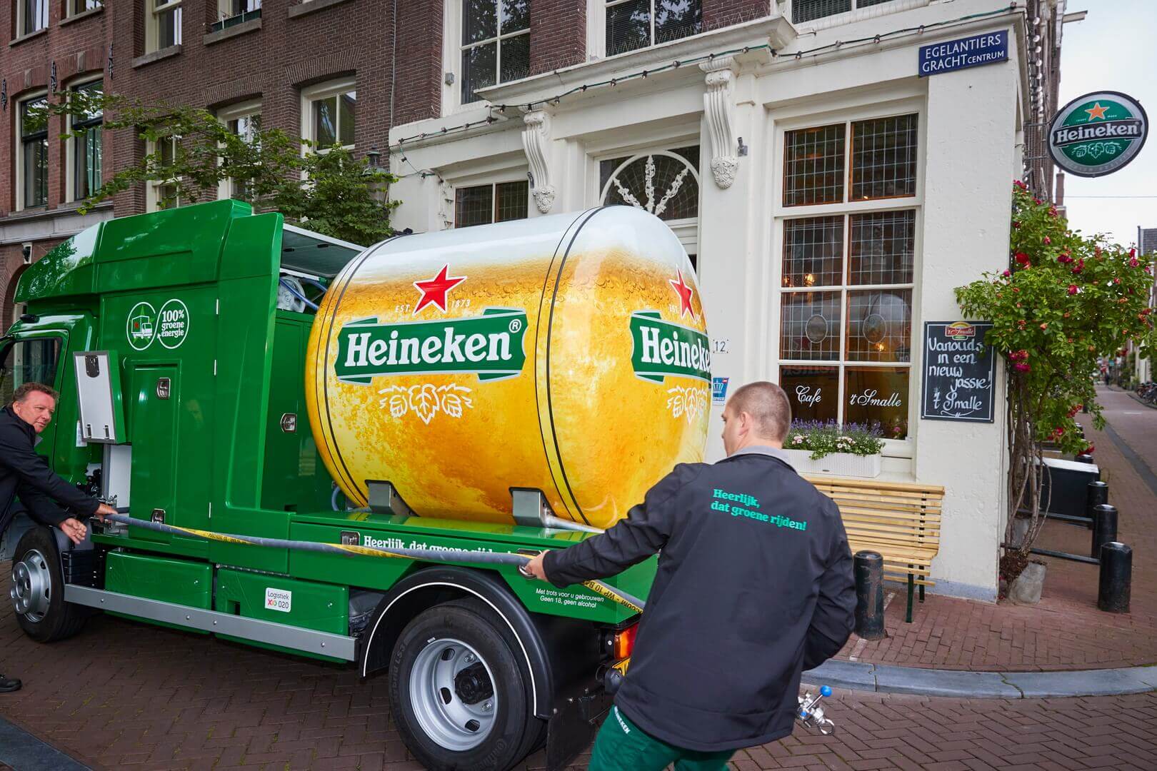 Heineken представляет электрический пивовоз на базе Fuso eCanter