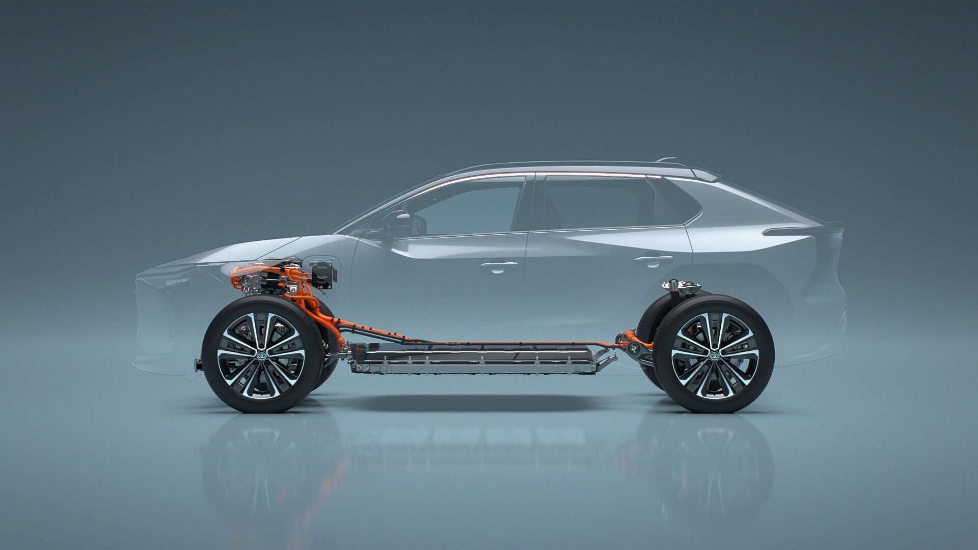 Toyota представила серийную версию своего первого специализированного электромобиля bZ4X