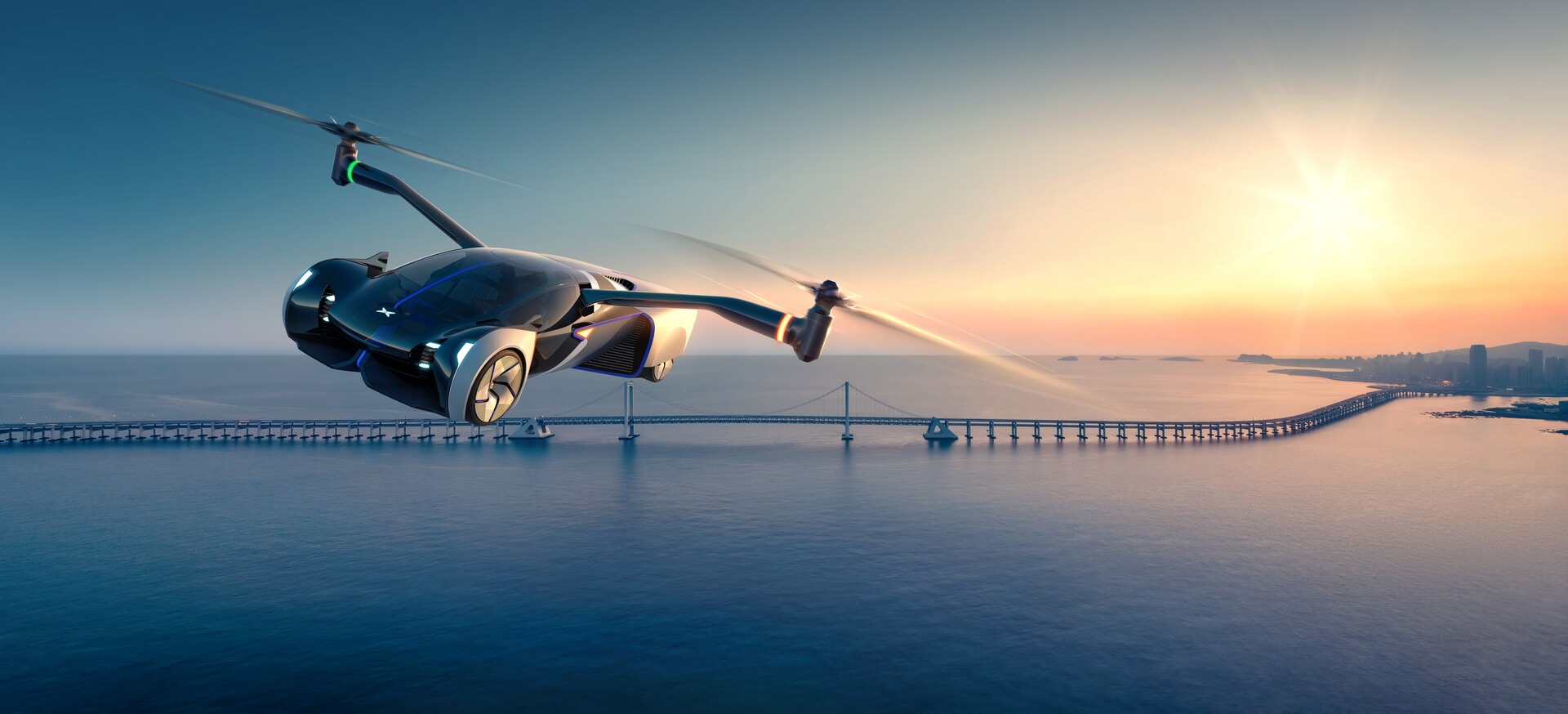 XPeng анонсировала электромобиль, который сможет летать и ездить по дорогам