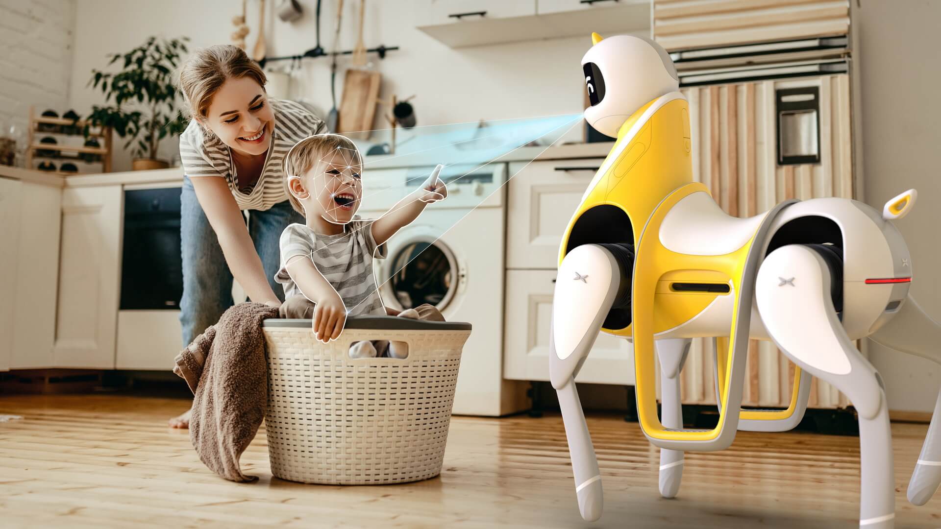 Интеллектуальный робот-пони XPeng 