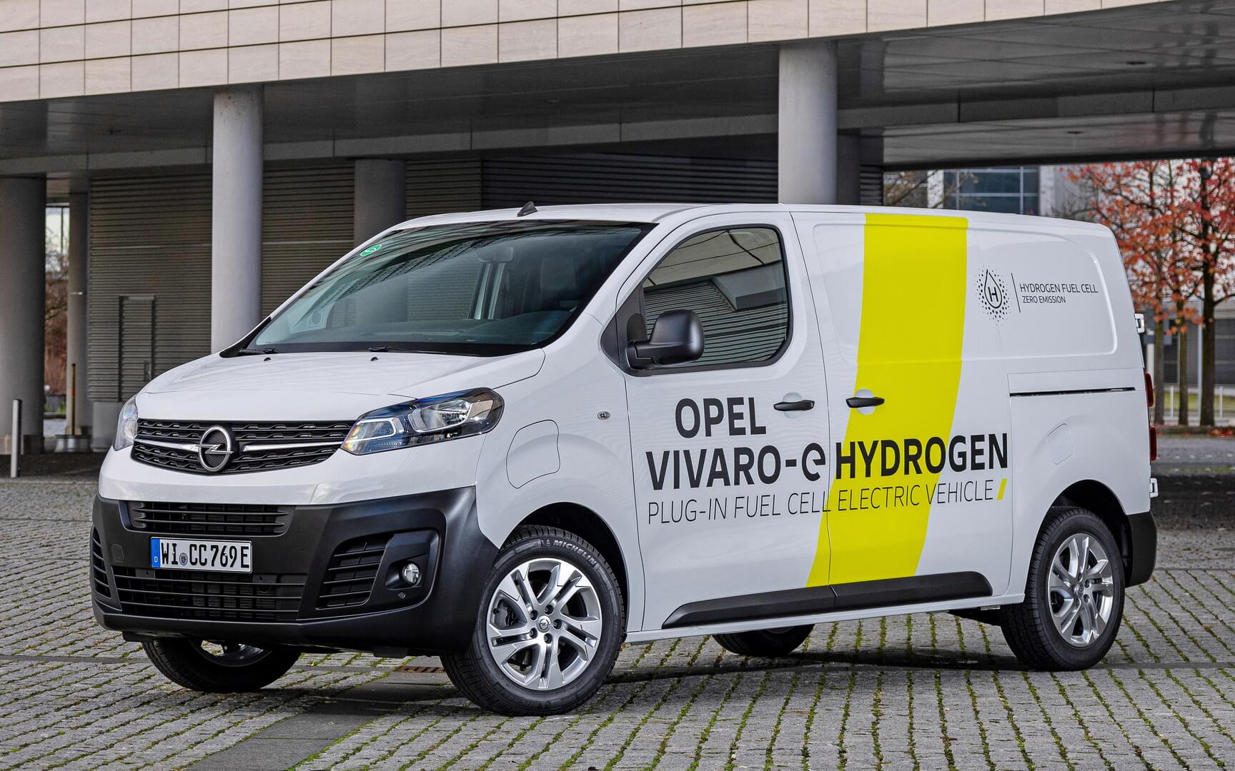 Opel Vivaro-e HYDROGEN создан на базе существующего электрического Opel Vivaro-e