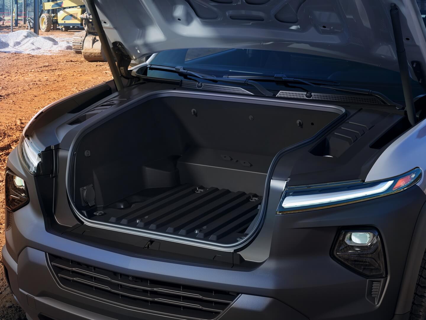 Chevrolet Silverado EV получит вместительный передний багажник eTrunk