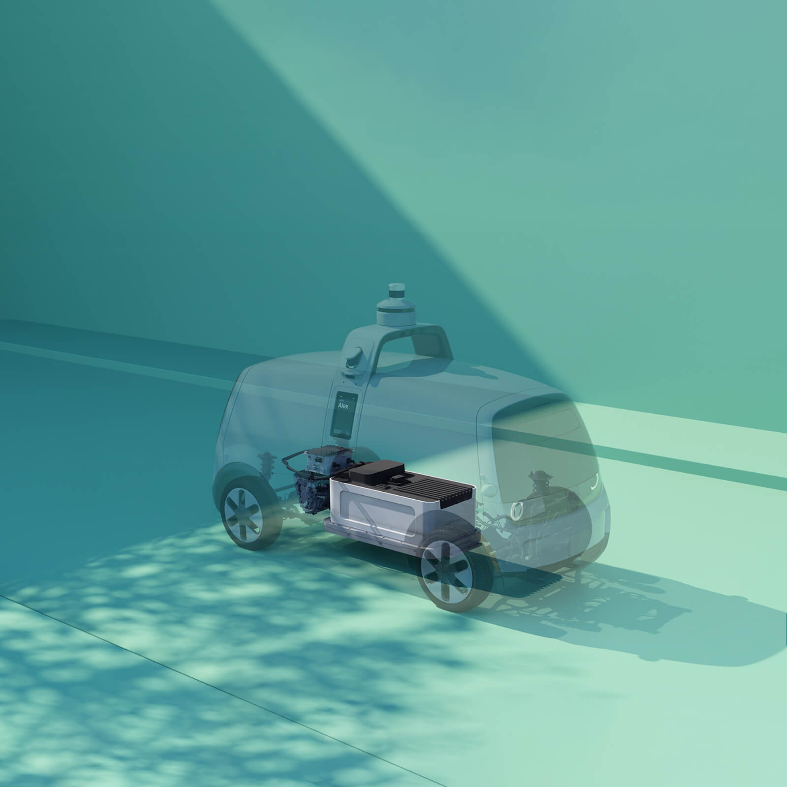 Американская робототехническая компания Nuro представила свой самоуправляемый электрический автомобиль третьего поколения в партнерстве с BYD North America