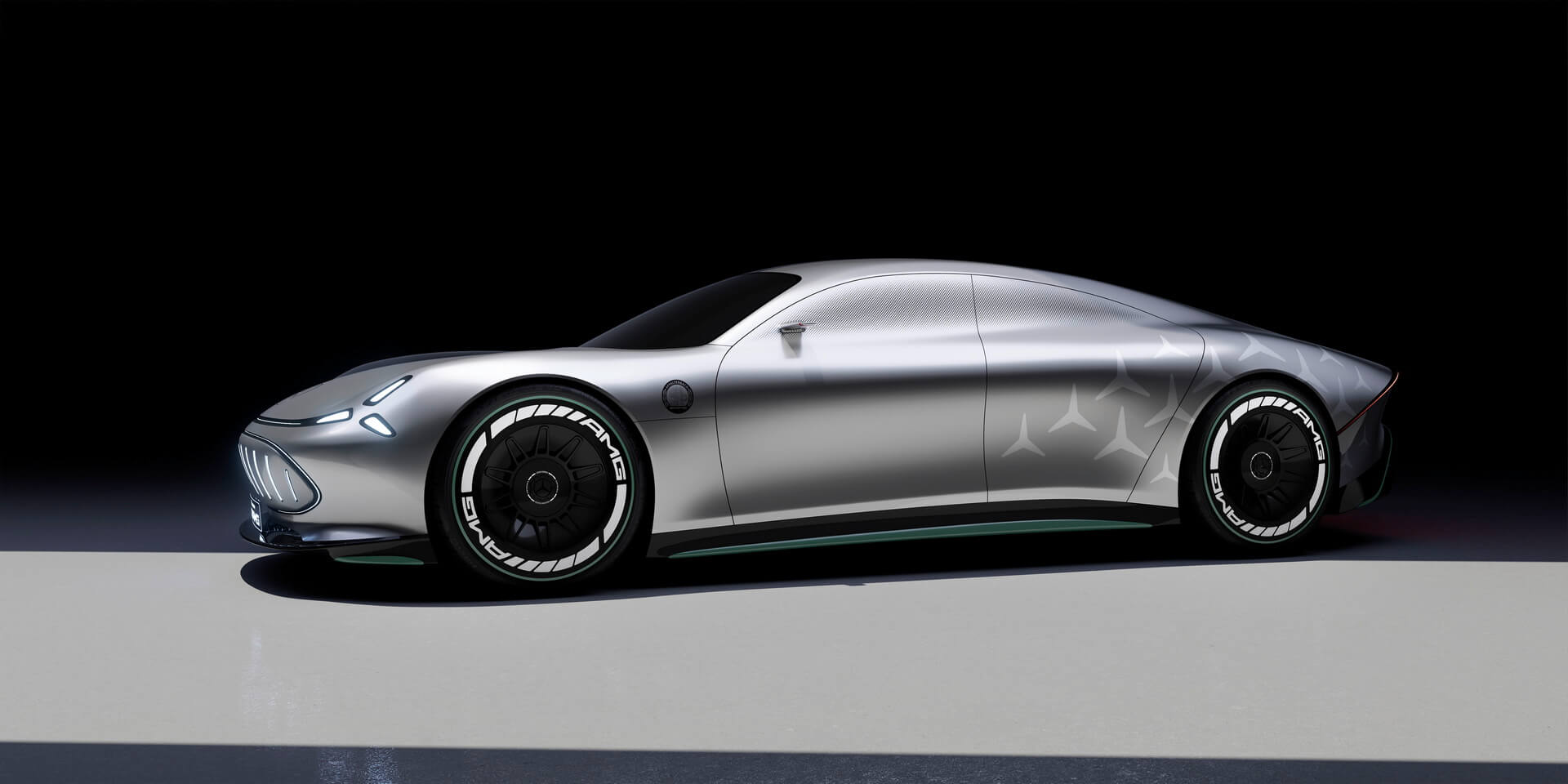 Повністю електричний концепт-кар Mercedes Vision AMG