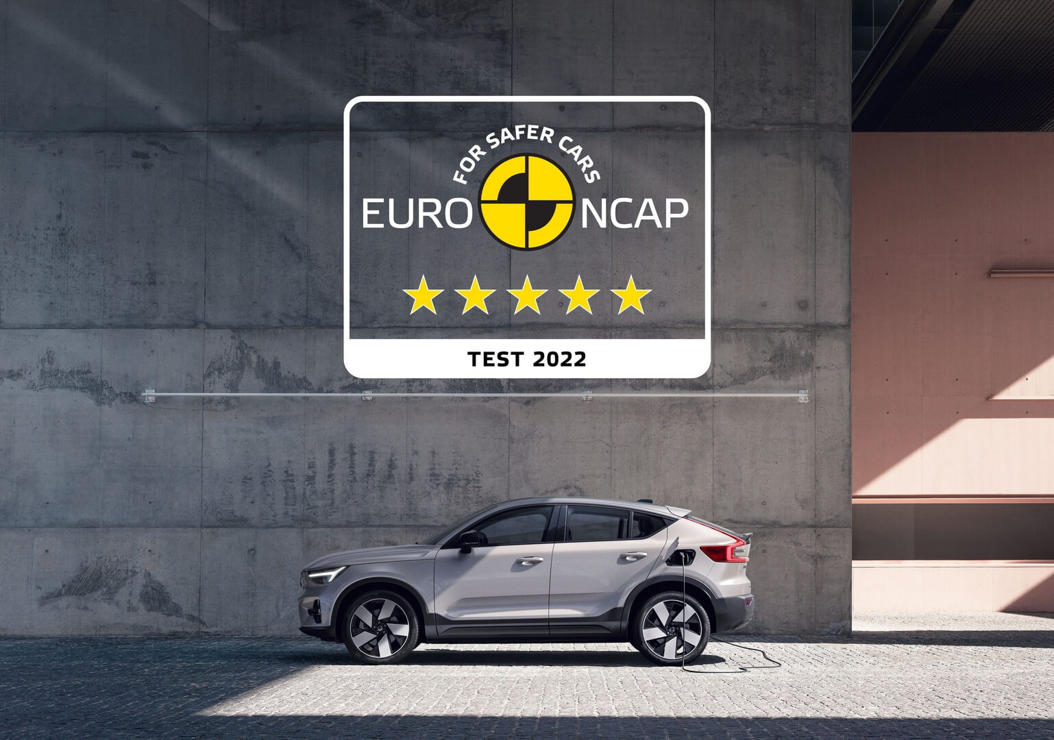 Volvo C40 Recharge отримав п’ятизірковий рейтинг Euro NCAP за безпеку